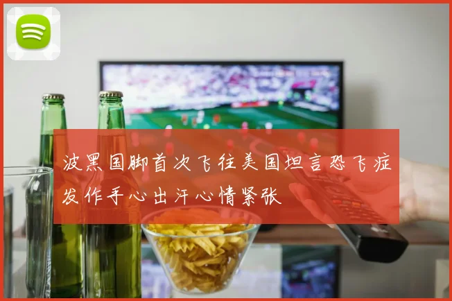 波黑国脚首次飞往美国坦言恐飞症发作手心出汗心情紧张